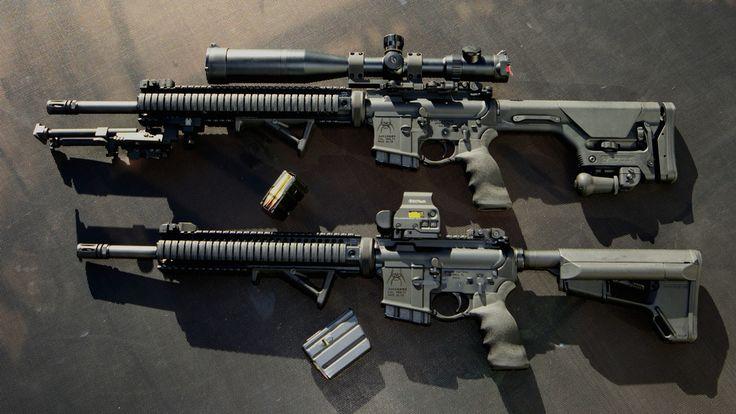 AR-15s With Tactical Upgrades