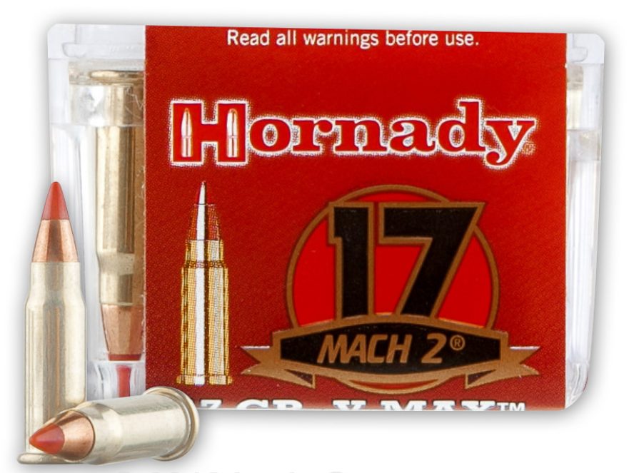 Hornady V-MAX 17gn .17 HM2 - 50 Rounds
