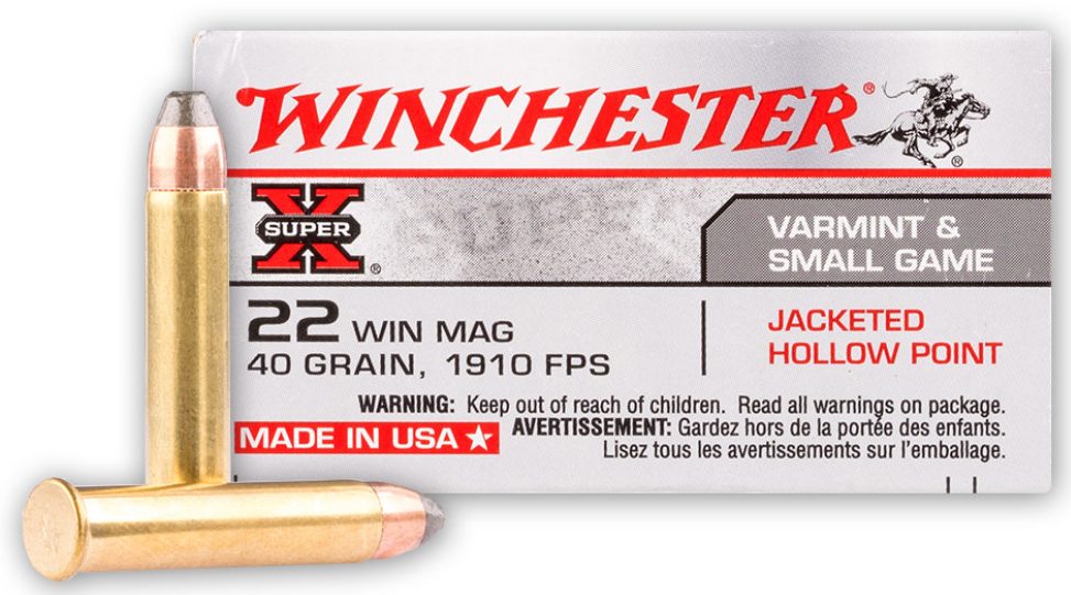 Winchester 40gn .22 WMR - 50 Rounds