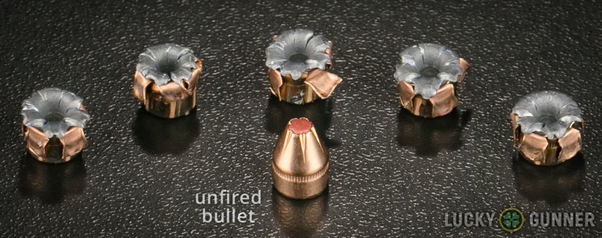 Visual example of what good defensive ammo looks like, Hornady Critical Defense