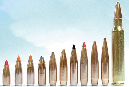 ammunition sizes