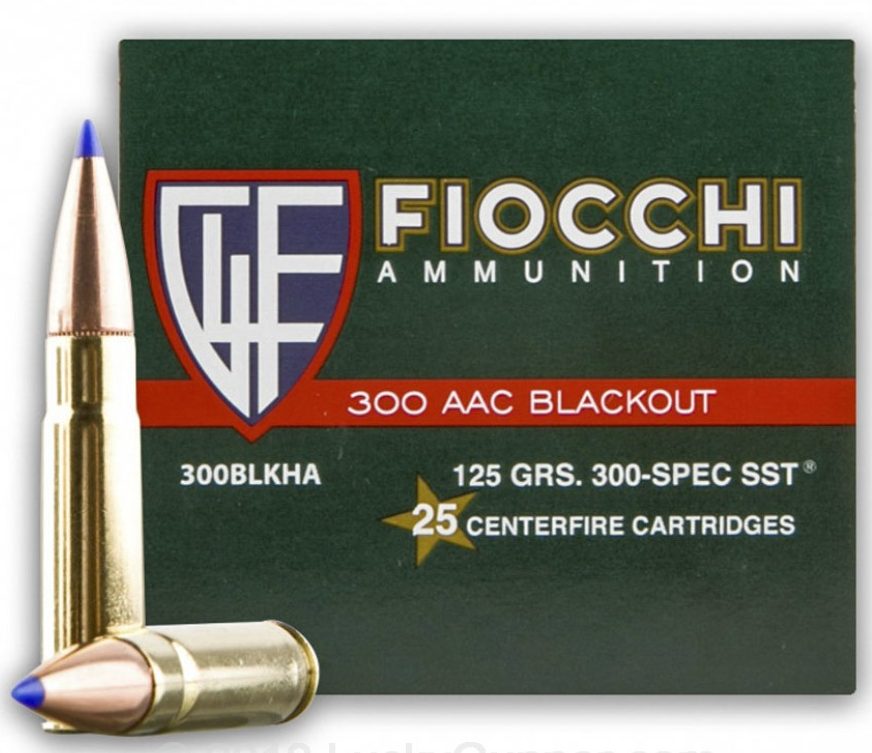 Fiocchi 300 AAC Blackout 125gr SST