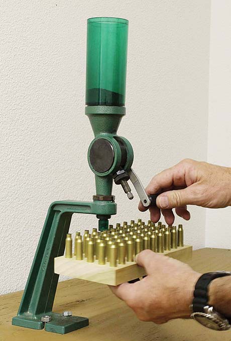 measuring powder reloading