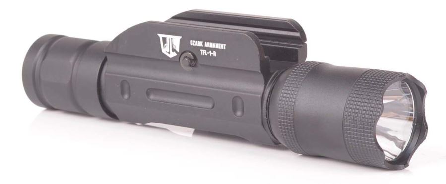 Ozark Armament Rail Mount LED Rifle Light