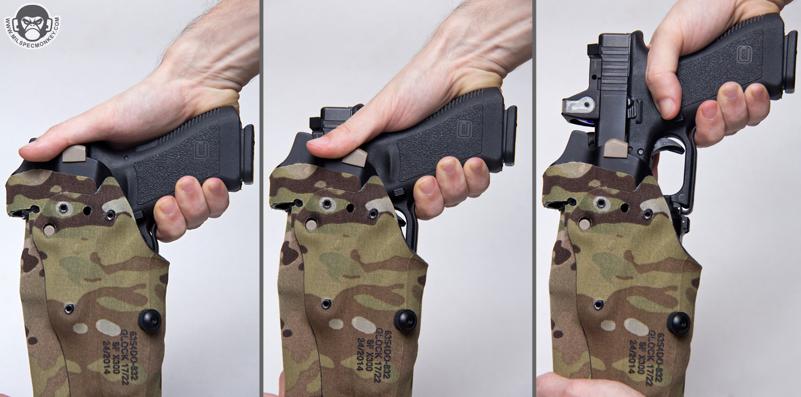 MilSpecMonkey Safariland ALS Holster Grip