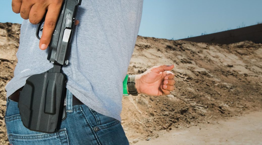 Positive grip holster