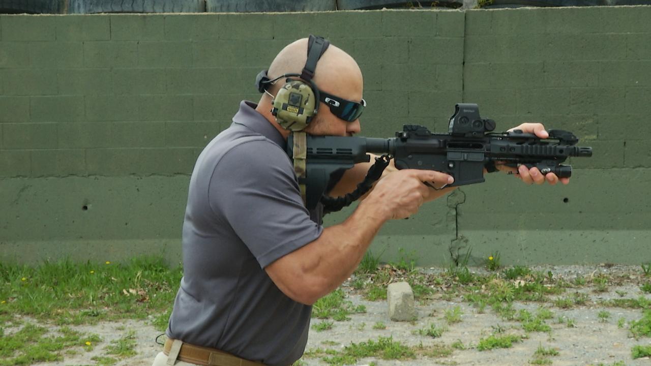 Shouldering an AR Pistol