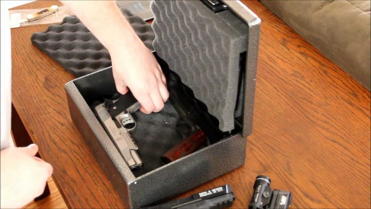 Fort Knox FTK-PB Simplex Handgun Safe Open