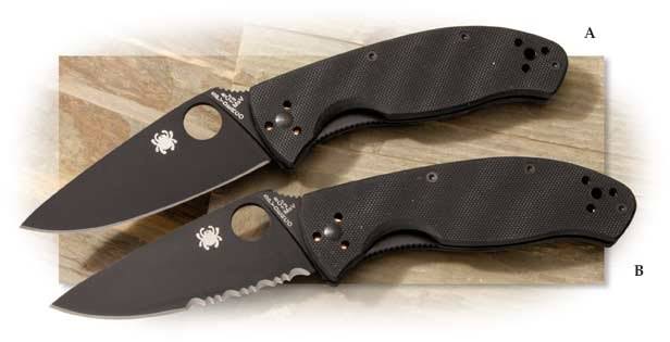 Spyderco Tenacious Straight and Serrated