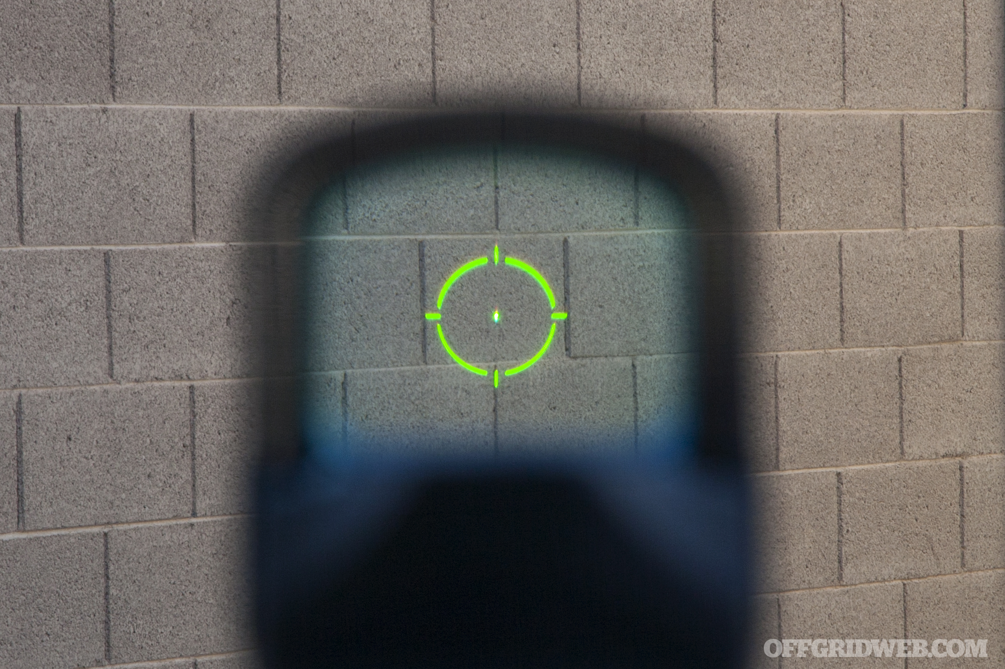 green holo sight