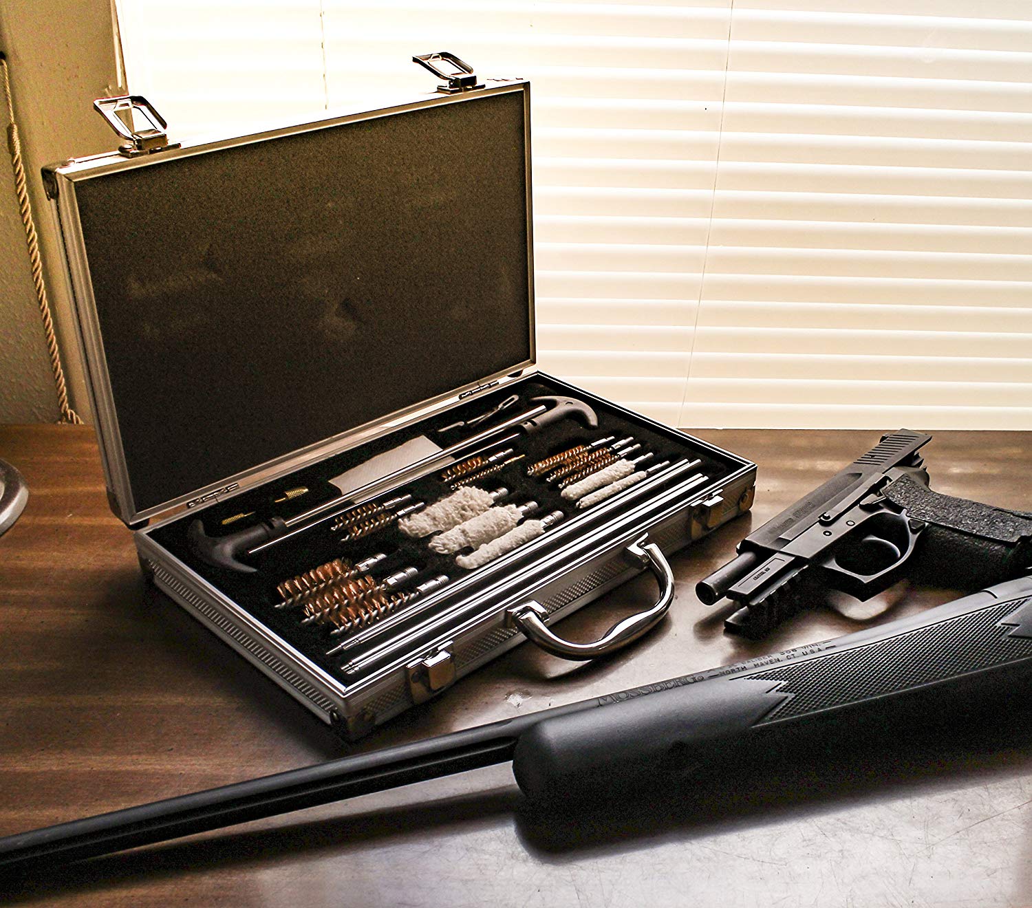 Universal Gun Cleaning Kit For Rifle Pistol Handgun Shotgun Professional Gun 