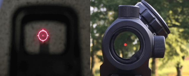 holo vs red dot