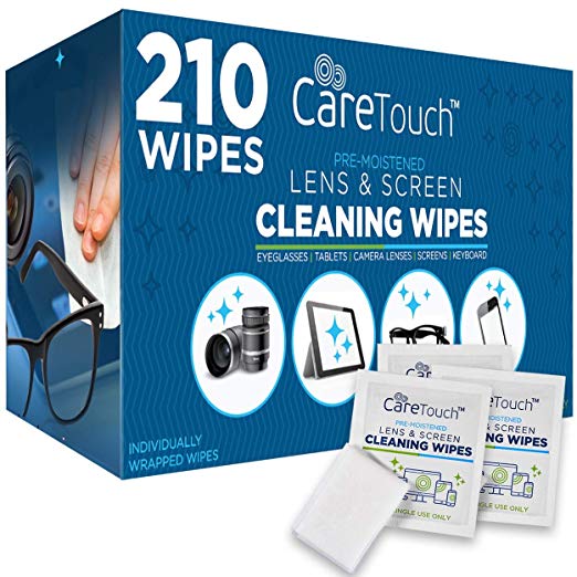 Care Touch Lens Cleaning Wipes