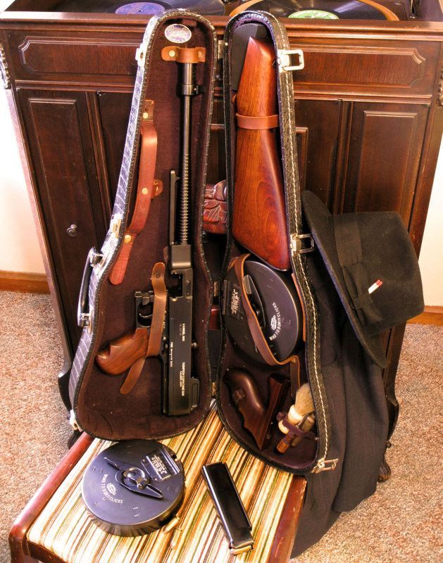 Tommy Gun in a Violin Case