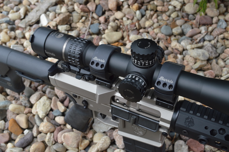 Burris XTR 5-25x50 Mounted