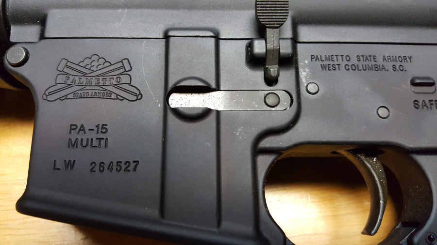 PSA PA-15 Lower Closeup