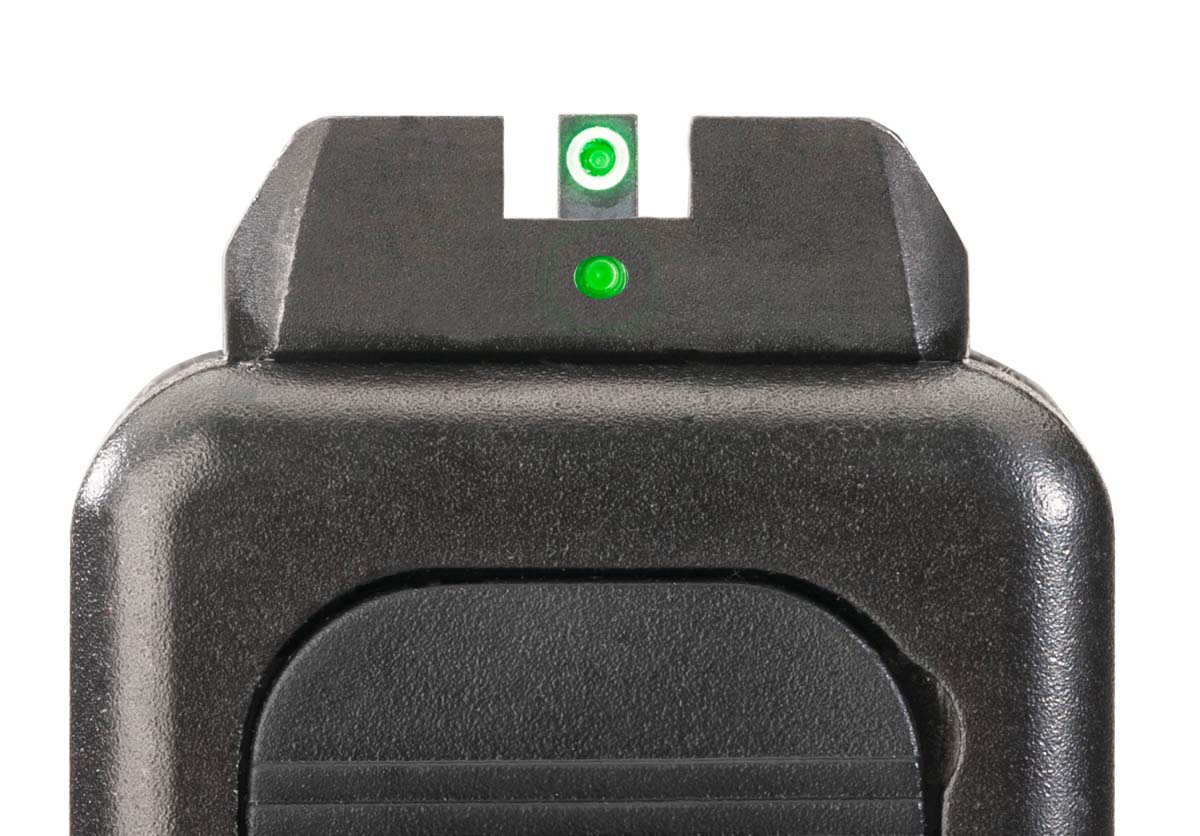 AmeriGlo Pro-IDOT Night Sights down sight view