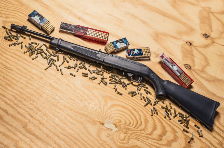 22LR Rifle with Ammo