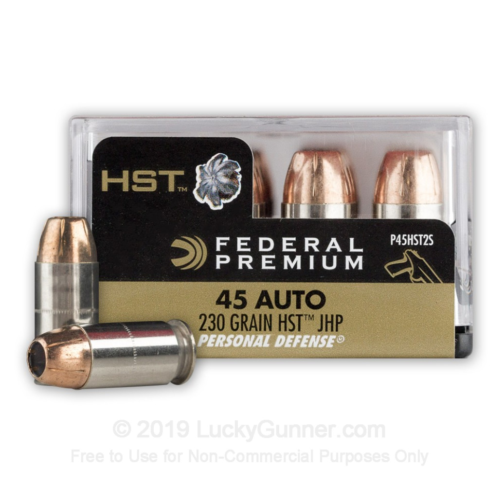 Federal Premium Personal Defense HST 230 gr .45 ACP