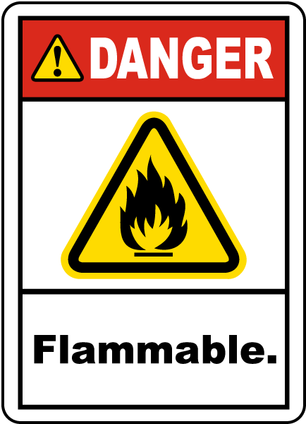 Flammable Sign