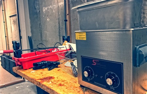 Ultrasonic Cleaning Station