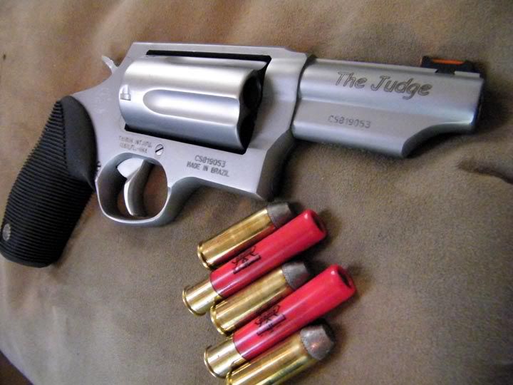 Taurus Judge with shells